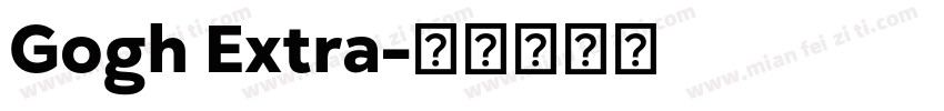 Gogh Extra字体转换